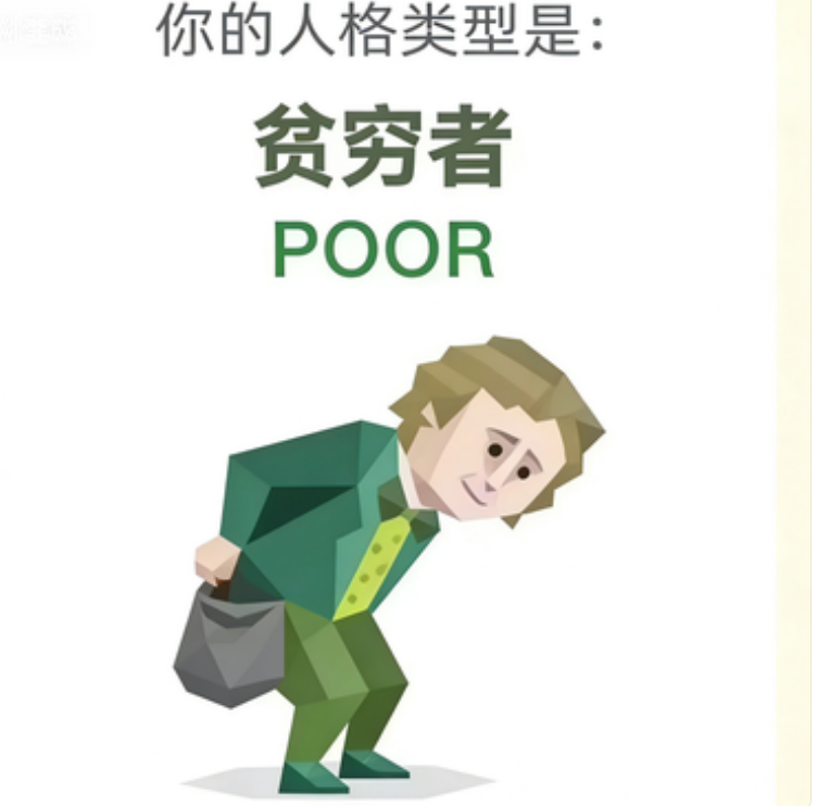 SBTI 人格 POOR 贫困者