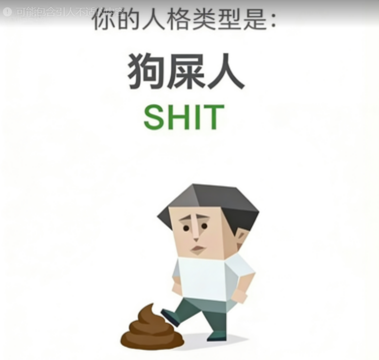 SBTI 人格 SHIT 愤世者
